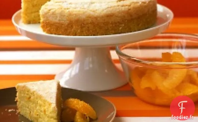 Gâteau à la Farine de Maïs à l'Orange
