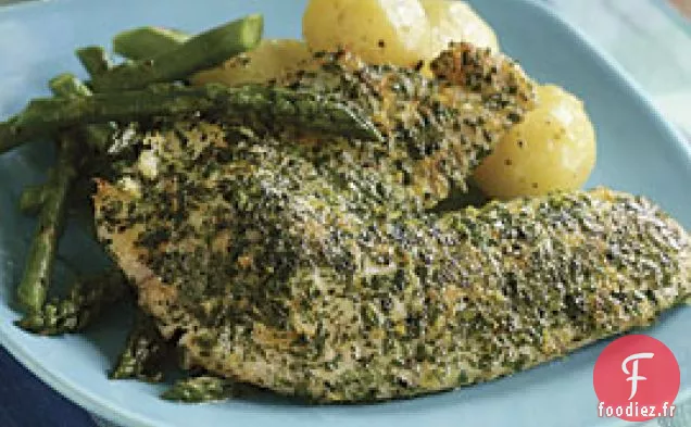 Tilapia enrobé D'Herbes Au Citron