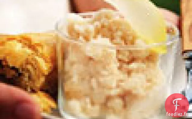 Baklava à l'Eau de Rose et Granité de Thé