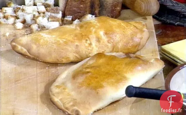 Calzone à la Ricotta et au Jambon