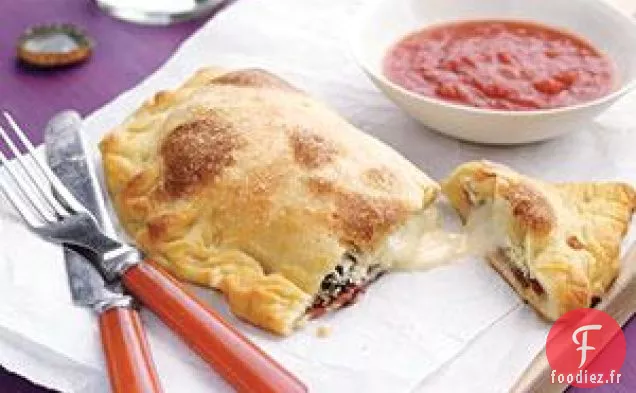 Calzones à trois fromages