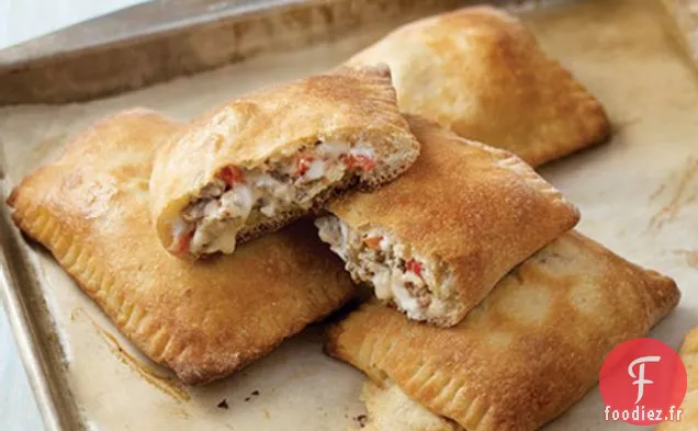 Calzones de Saucisses et Légumes