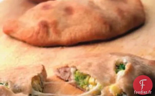 Calzones de Maïs et de Brocoli