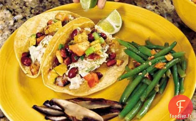 Tacos Au Tilapia Grillé Râpé
