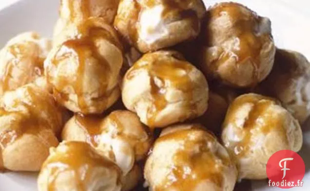 Piles de Profiteroles à l'Érable
