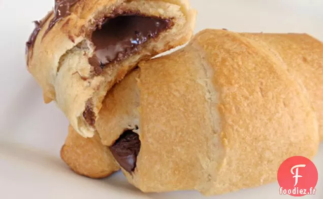 Croissants au Nutella
