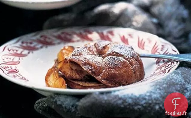 Pain Perdu Croissant Aux Pommes Caramélisées