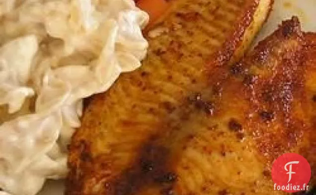 Tilapia Noirci aux Épices Secrètes