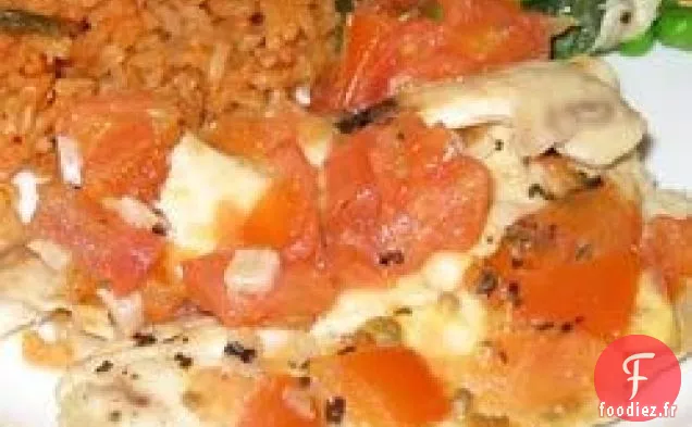 Tilapia Facile au Vin et aux Tomates