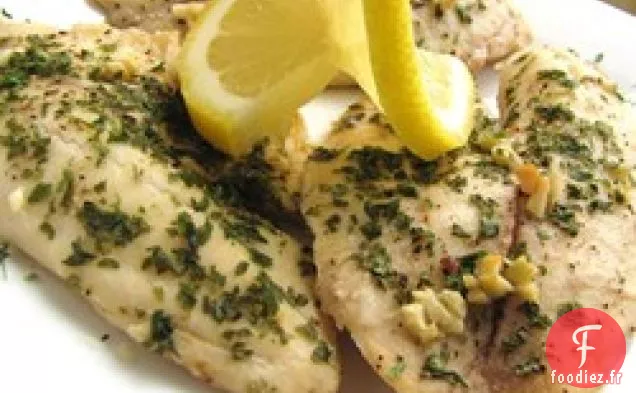 Tilapia Au Citron Et à l'Ail
