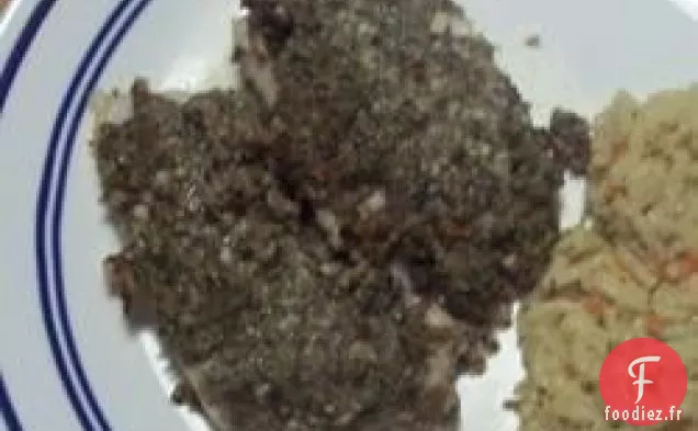 Tilapia Cuit Au Four Avec Roquette Et Pesto De Pacanes