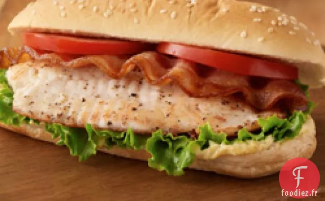 Sandwichs au Poisson BLT