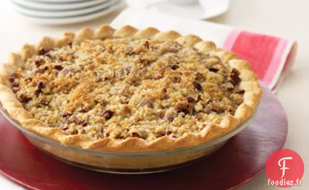 Tarte Streusel aux Poires et Framboises