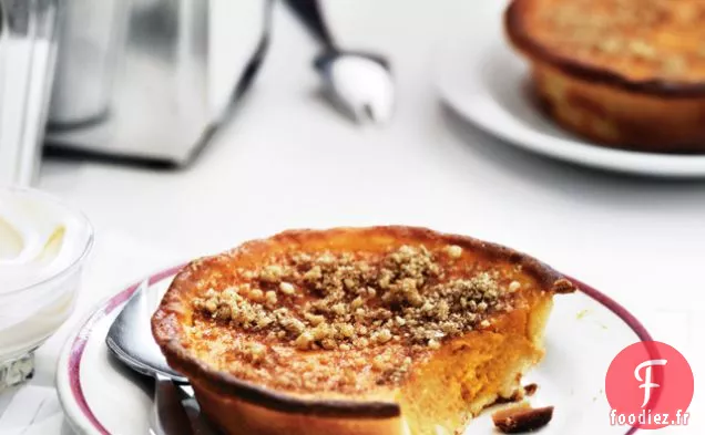 Tartes À La Citrouille Et À L'Érable Au Sucre De Noix