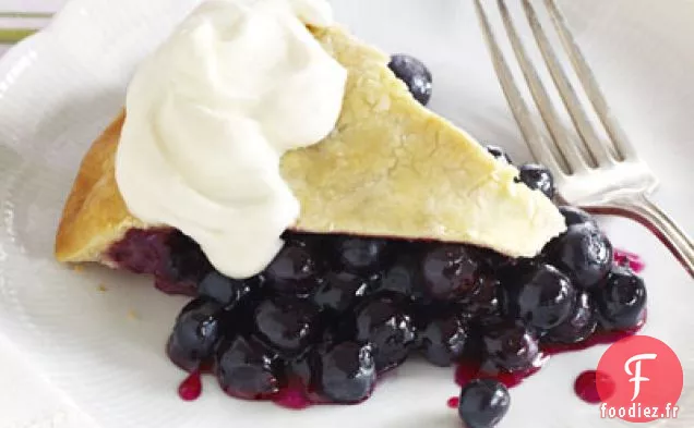 Tarte aux Myrtilles au Beurre