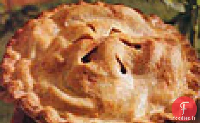 Tarte aux Pêches Épicée avec Croûte de Babeurre