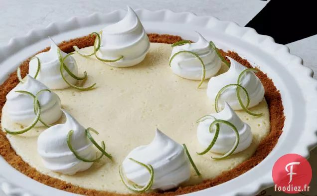 Tarte au Citron Vert Acidulée