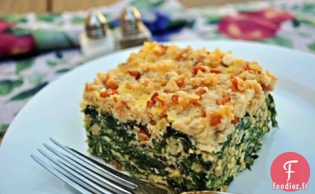 Tarte aux Épinards et à la Ricotta