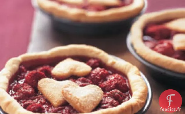Tarte Aux Framboises Fraîches