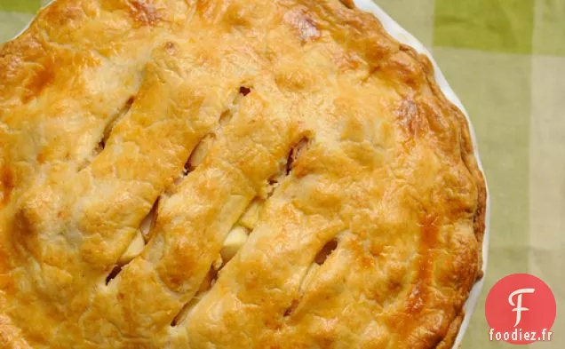 Tarte Aux Pommes Au Beurre Brun Et Au Cheddar