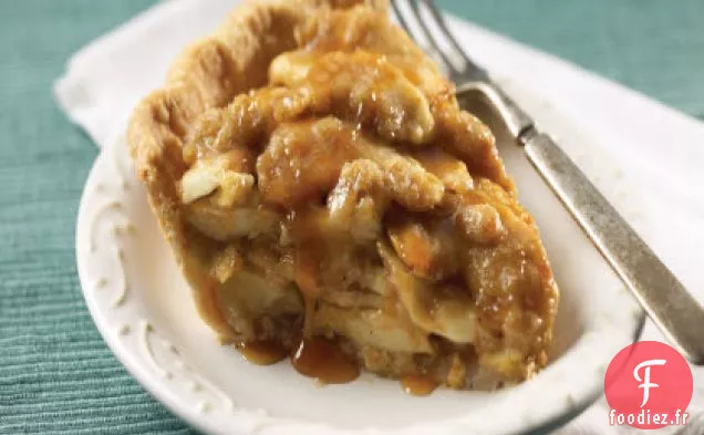 Tarte aux Pommes au Caramel