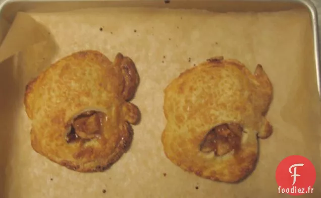 Tartes aux Pommes de Poche