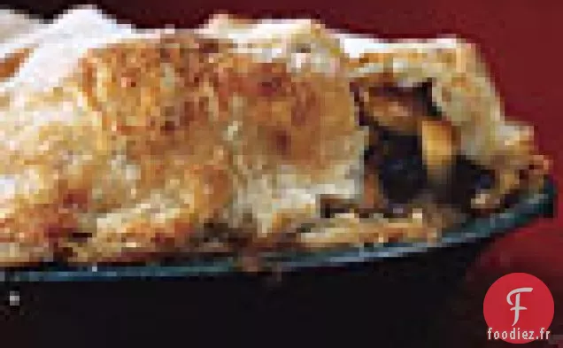 Tarte aux Pommes Au Rhum Et aux Raisins