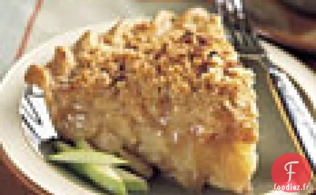 Tarte aux Pommes Crumble à la Cannelle