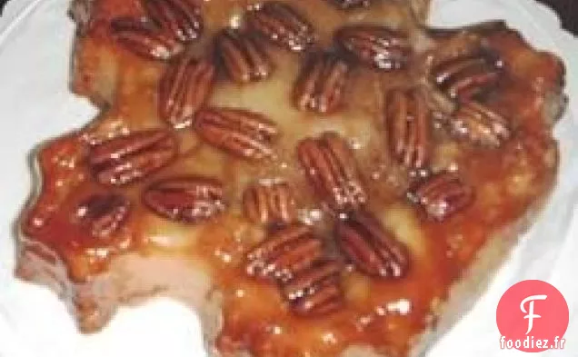 Tarte aux pommes Topsy-turvy