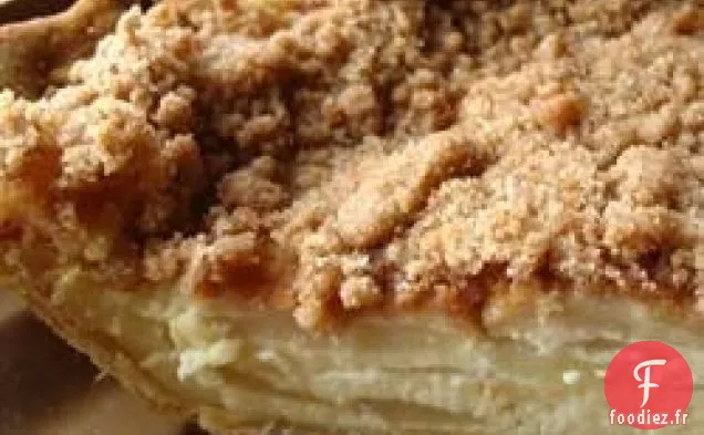 Tarte aux Pommes à la Crème Sure Deluxe