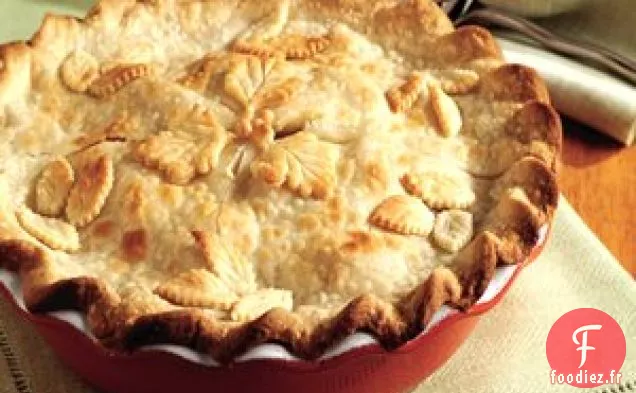 Tarte aux Pommes Fraîche Et Profonde