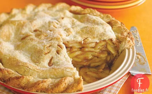 Tarte aux Pommes à Plat Profond