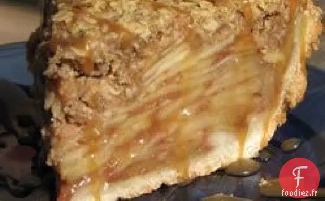 Tarte aux Pommes Hollandaise au Streusel à l'avoine