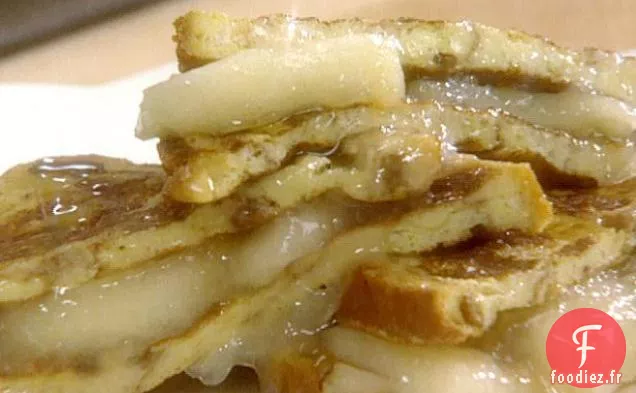 Sandwichs aux Pommes et Raisins Secs
