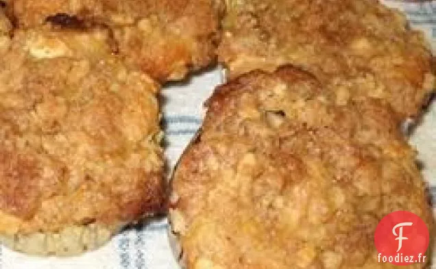 Muffins aux Pommes et Noix