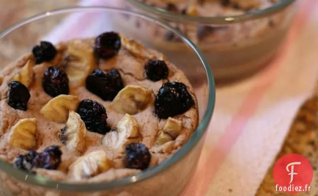 Pudding au Petit déjeuner à la Tarte aux Cerises au Four