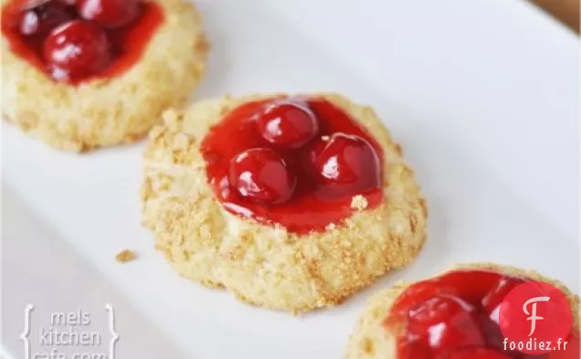 Biscuits au Cheesecake aux Cerises