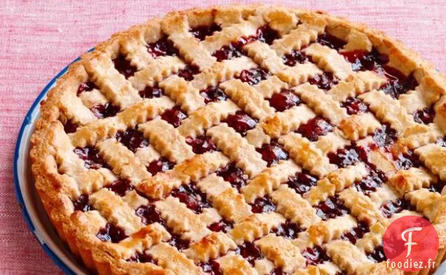Tarte à la Confiture de Cerises de Grand-Mère Monette
