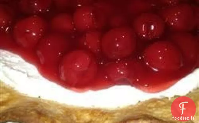 Dessert au Gâteau au Fromage aux Cerises