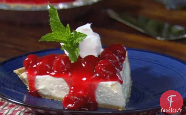 Tarte au Fromage à la Crème aux Cerises