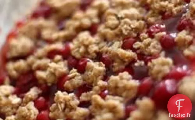 Crumble aux Cerises