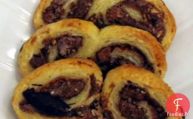 Palmiers Chocolat Noisette