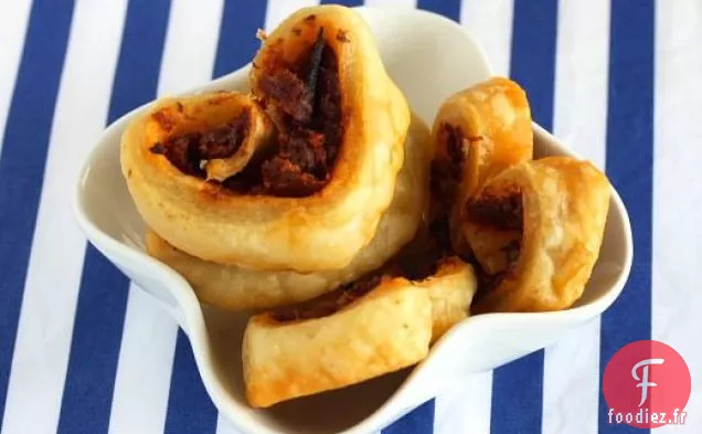 Palmier au Pesto de Tomates séchées au soleil