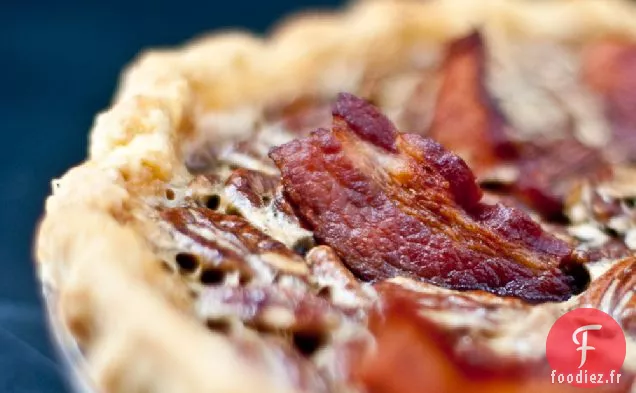Tarte Au Bacon Et Aux Pacanes Au Bourbon