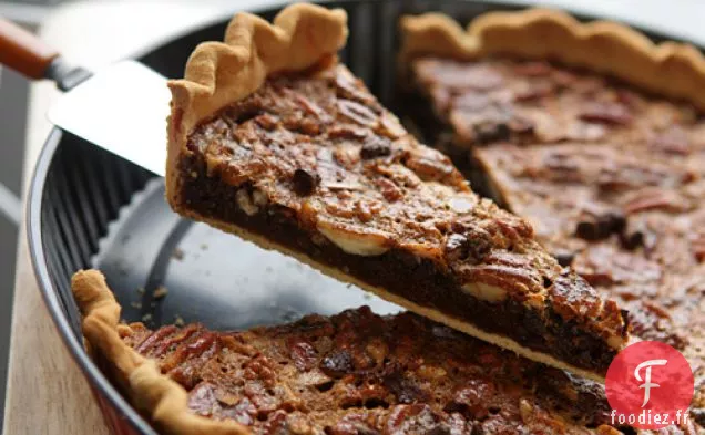 Tarte au Chocolat Et aux Pacanes