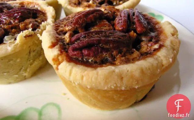 Mini Tartes Aux Pacanes Au Chocolat