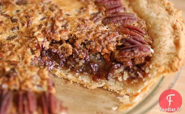 Tarte aux Noix de Pécan aux Pépites de Chocolat