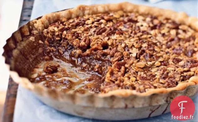 Tarte aux Noix de Pécan à l'Avoine