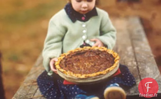 Tarte Aux Pacanes à l'Érable et au Bourbon