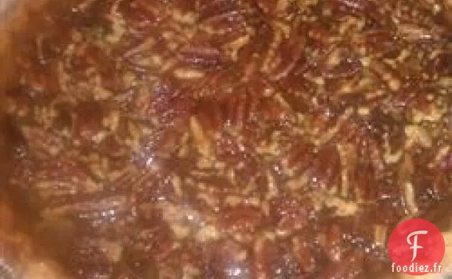 Tarte aux Noix de Pécan Croquante au Miel